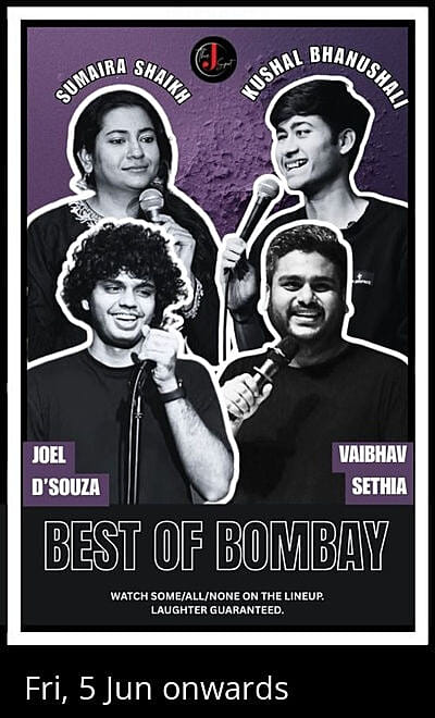 Best Of Bombay - A live stand up comedy show 
