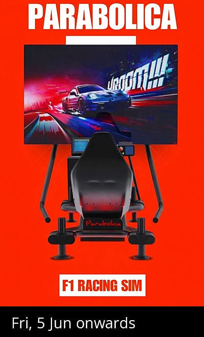 F1 Racing Simulator Experience at Parabolica.