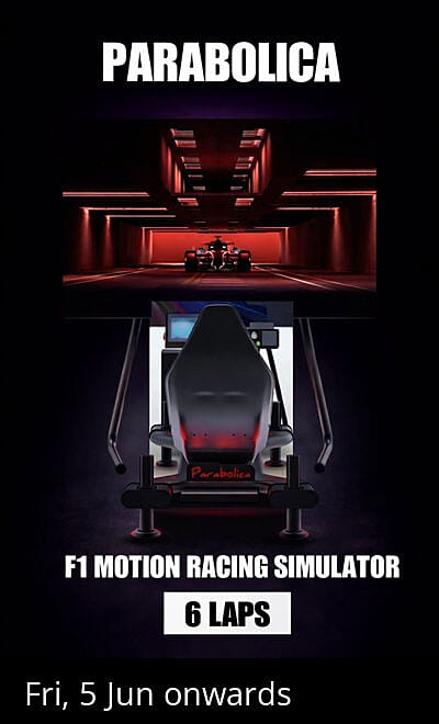 Monaco GP F1 Motion Racing  6 Laps Experience
