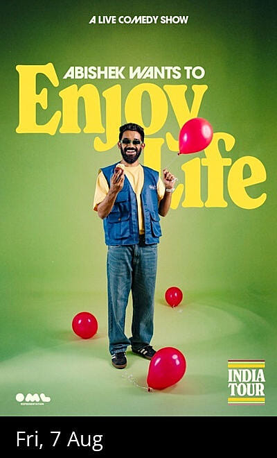 Abishek Wants to Enjoy Life - A Comedy Special