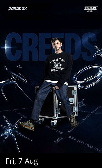 Paradox presents - creeds at antisocial mumbai