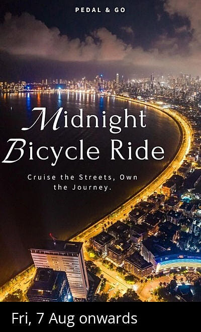 Mumbai Midnight Cycling - Pedal & Go