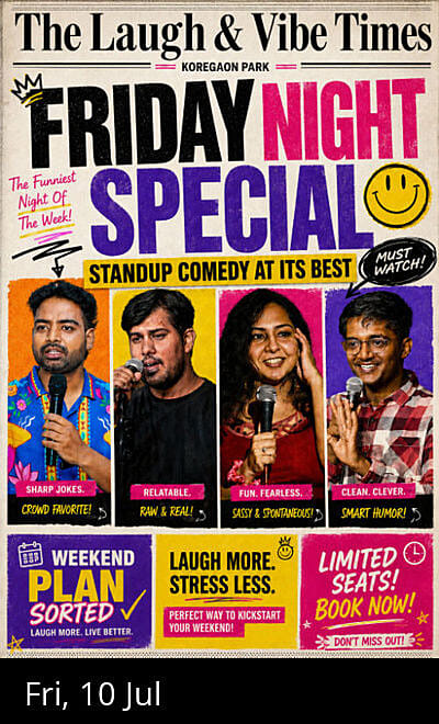 Friday Night Special Standup Comedy @KoregaonPark