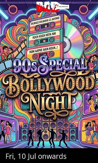 90's Special Bollywood Night