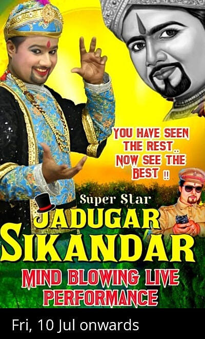 jadugar sikandar live magic show