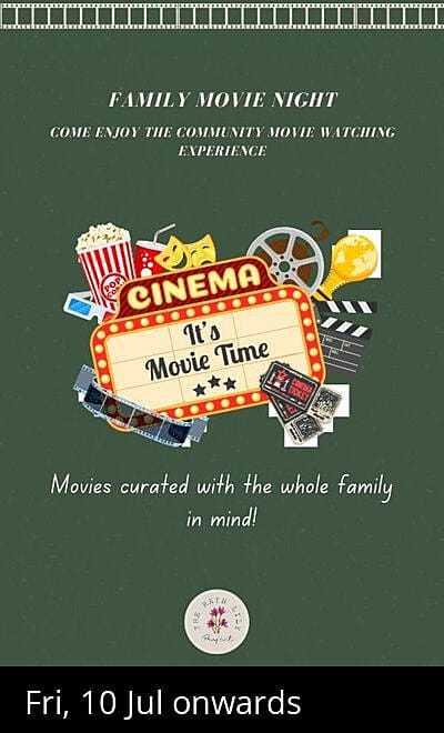Family Movie Night at the Library