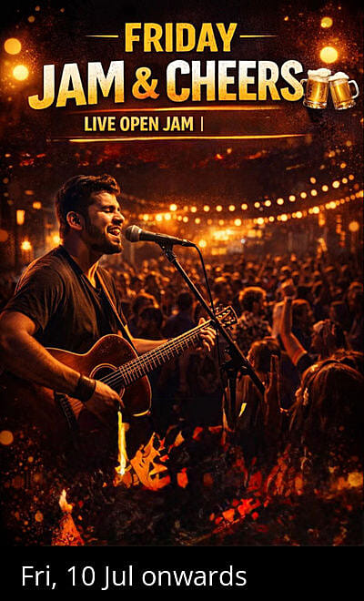 Friday Jam & Cheers Live Open Jamming Session