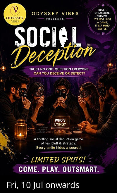 Friday Social Deception Games Eve