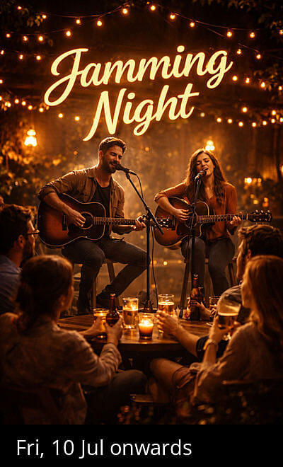 JAMMING NIGHT Open Mic Sing Play And Vibe