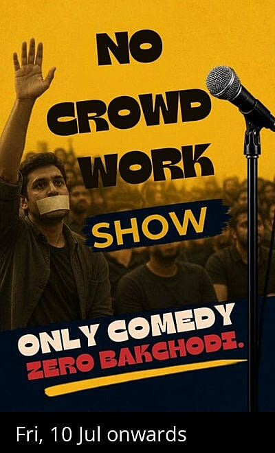 No Crowd Work @ Indiranagar