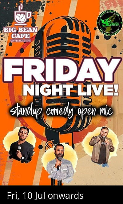 Friday Night Live @ Big Bean Cafe Kalyannagar