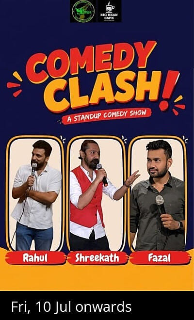 Comedy Clash @ Big Bean Cafe Indiranagar