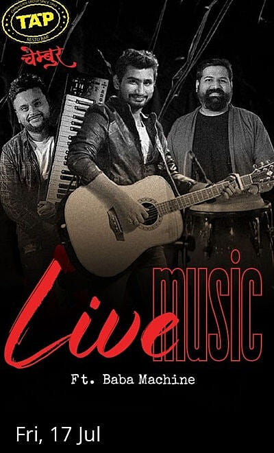 Rooftop Live ft. Baba Machine at TAP Chembur