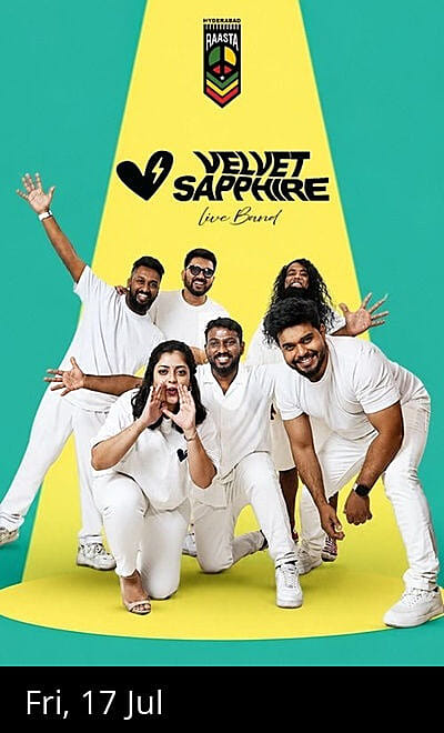Velvet Sapphire Live Band at Raasta Hyderabad