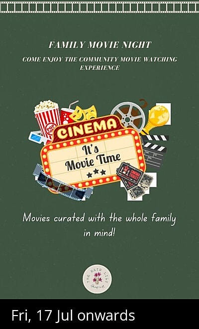 Family Movie Night at the Library