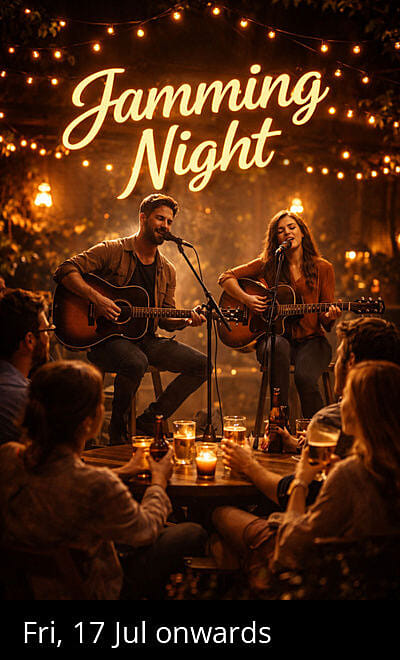 JAMMING NIGHT Open Mic Sing Play And Vibe