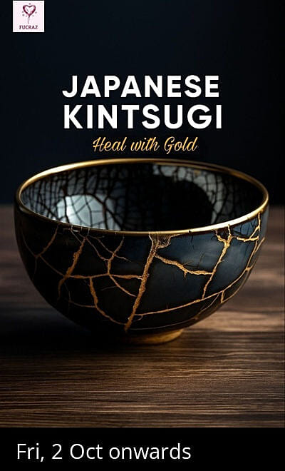Japanese kintsugi