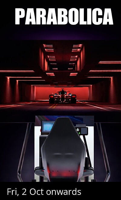 Dual Track F1 Experience at Parabolica.