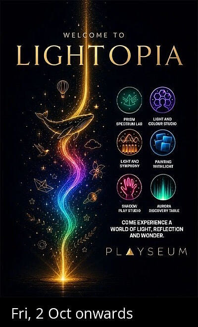 Lightopia at Playseum