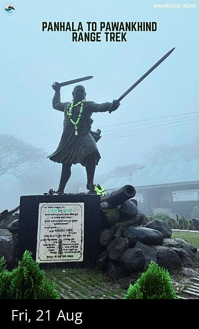 Panhala to Pawankhind Range Trek