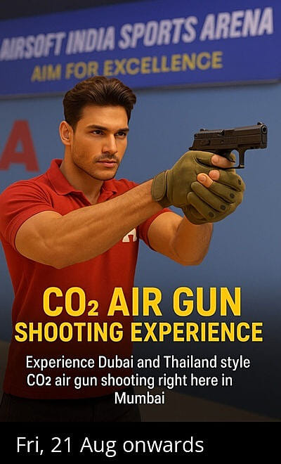 Airsoft india sports Arena co2 Air gun shooting