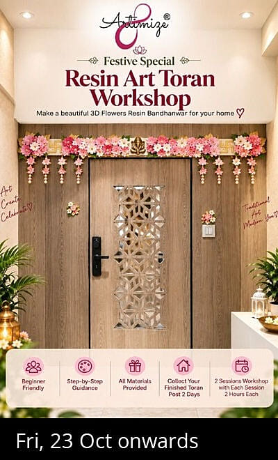 Resin Art Toran Workshop