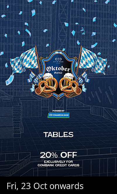 Oktoberfest Village - Tables