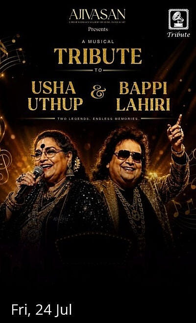Tribute to Usha Uthup & Bappi Lahiri