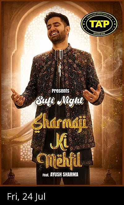 Sharma Ji Mehfil ft. Ayush Sharma Live at TAP