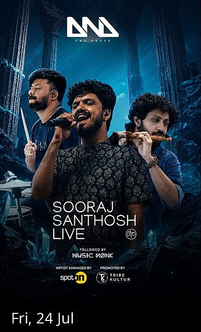 DND Ft. Sooraj Santhosh Live