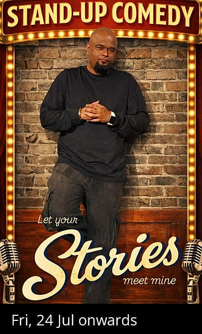 Let your stories meet mine A stand up comedy show