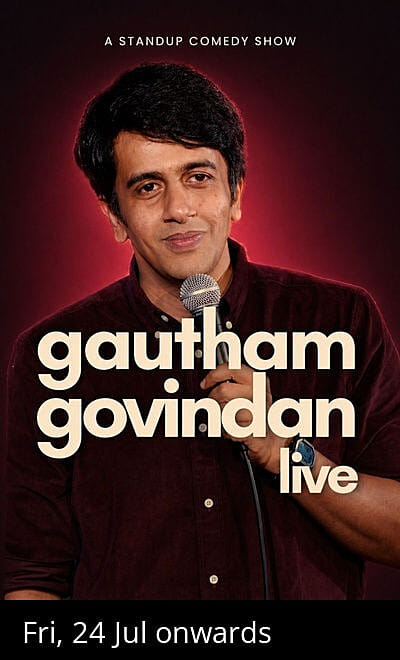 Gautham Govindan Live