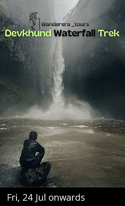 Devkund Waterfall Trek From Mumbai - Wanderera