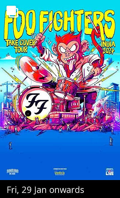 Foo Fighters India Tour 2027