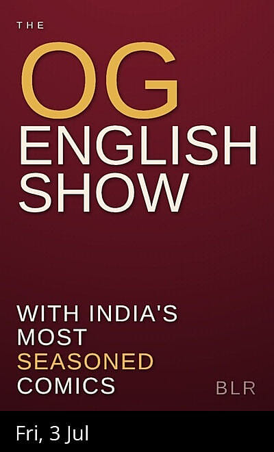 Best In English Stand Up - Indiranagar