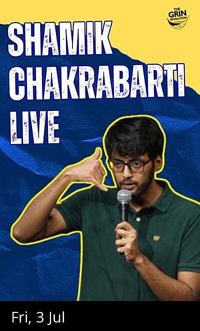 Grin Revolution: Shamik Chakrabarti Live