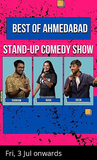 Best of Ahmedabad - curated standup comedy show