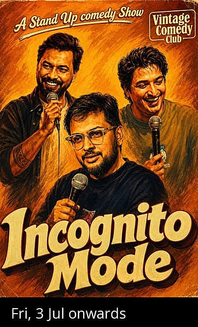 Incognito Mode Comedy show - Unfiltered Comedy