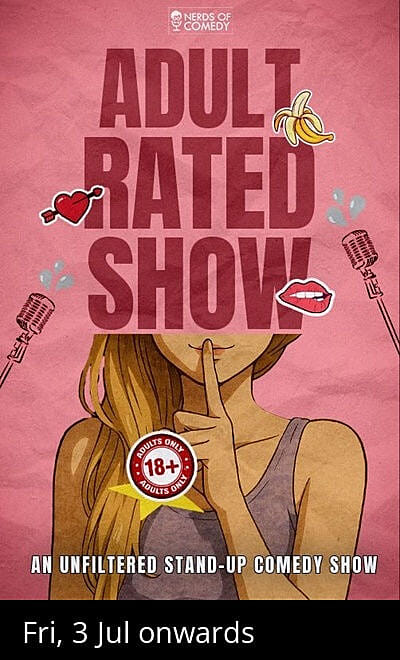 Adult-Rated Show: An unfiltered Comedy Lineup Show