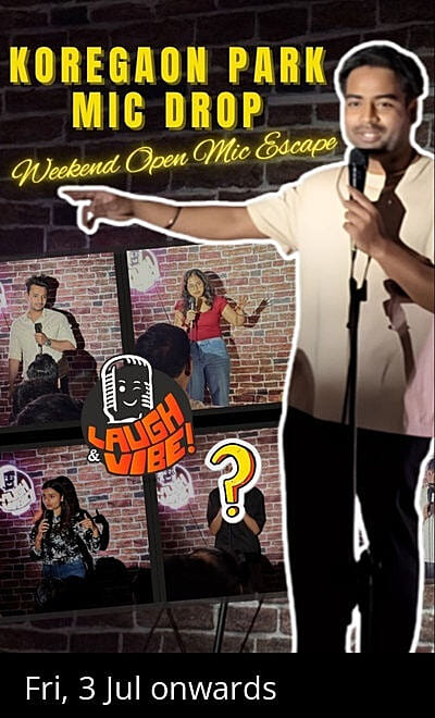Koregaon Park Mic Drop - Weekend Comedy Escape