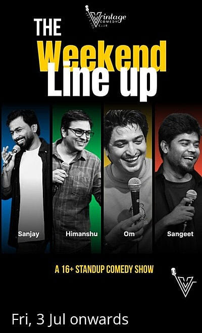 Weekend Wild Comedy Lineup Show- Adult
