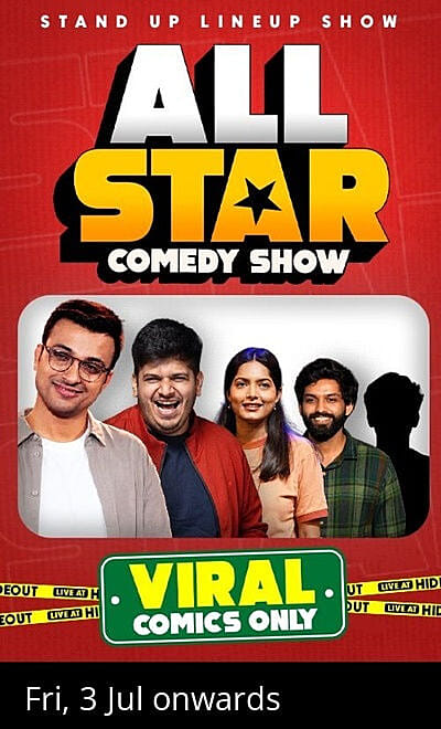 All Star Comedy Night @hideout