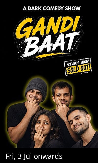 Gandi Baat: A Standup Comedy Show @FC road