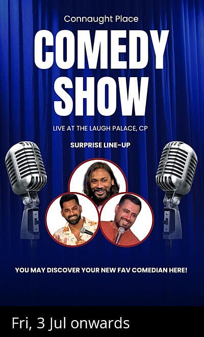 Connaught Place Standup Comedy Show
