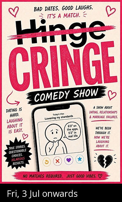 Cringe comedy show - HSR layout