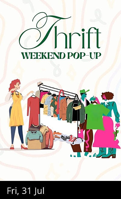 Thrift Weekend Pop-up