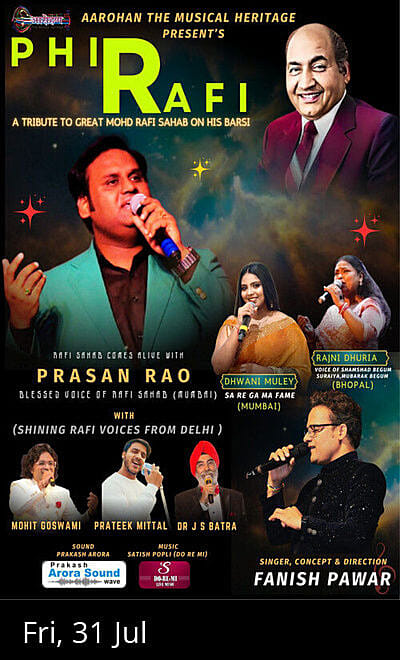 PHIR - RAFI TRIBUTE TO MOHD RAFI BY PRASAN RAO