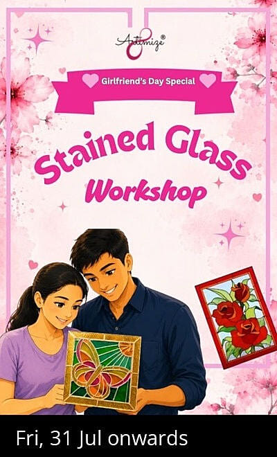 Girlfriends Day Special Stained Glass Workshop 