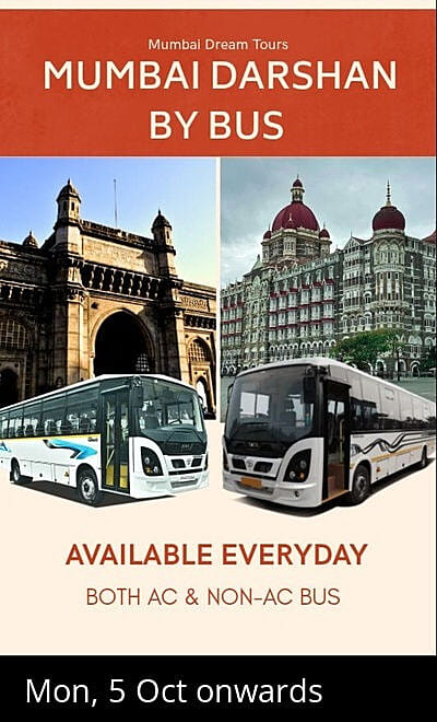 Mumbai Darshan By Bus