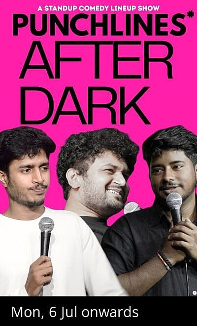 Punchlines After Dark - A Surprise Lineup Show